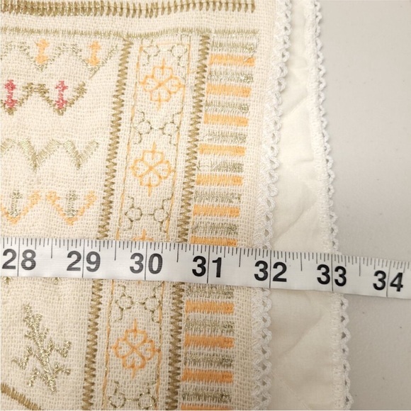 Anthropologie Blank London Paloma Embroidered Kimono Jacket OS Multicolor - Picture 6 of 14